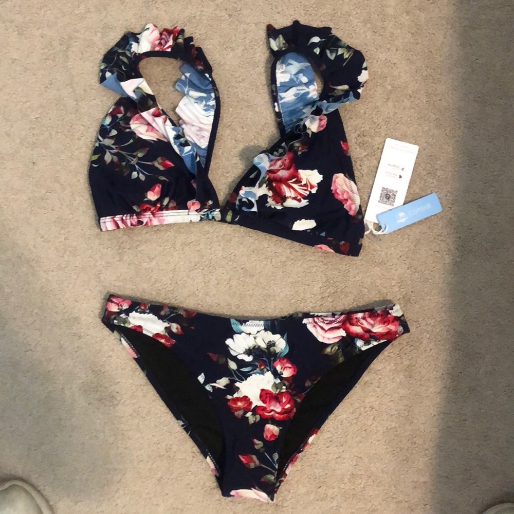 Bathing suit set from cupshe. Never worn
